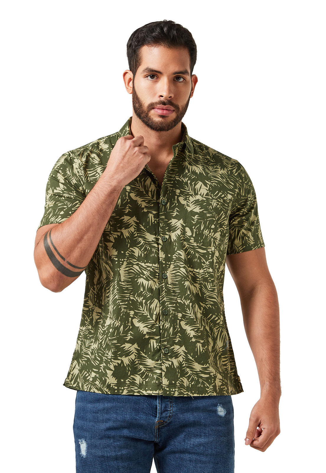 CAMISA DE HOMBRE / ESTAMPADA
